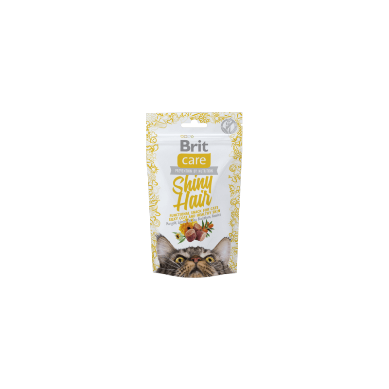 Φωτογραφία προϊόντος: Brit Care Cat Snack Functional Shiny Hair 50gr