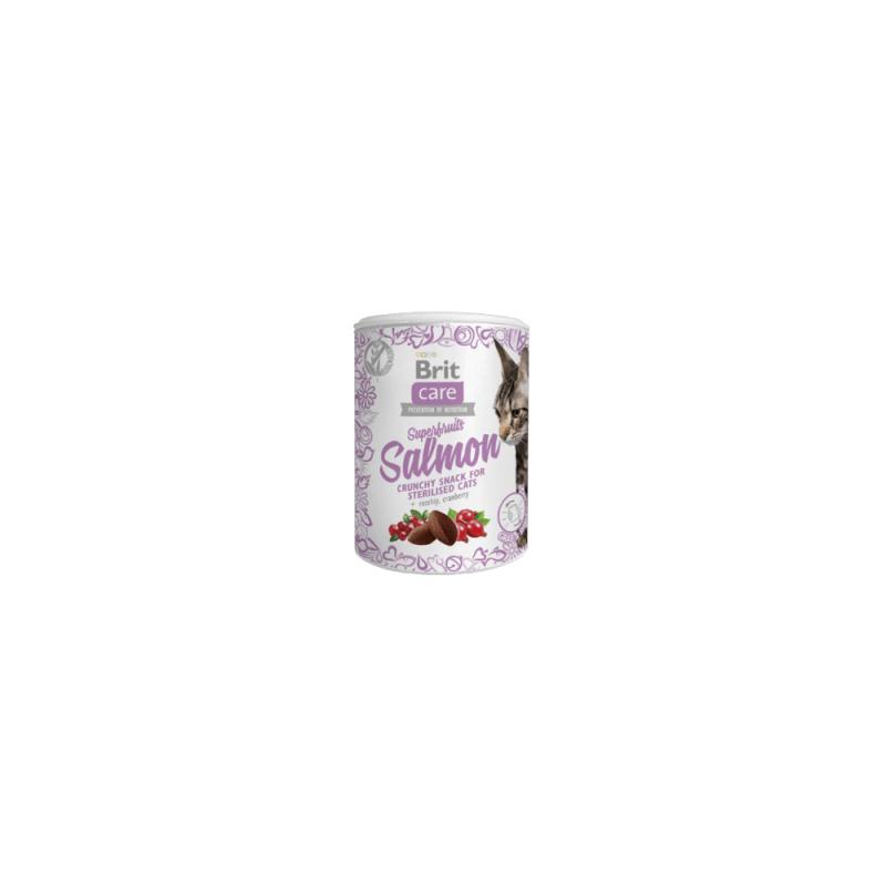 Φωτογραφία προϊόντος: Brit Care Cat Snack Superfruits Salmon 50gr