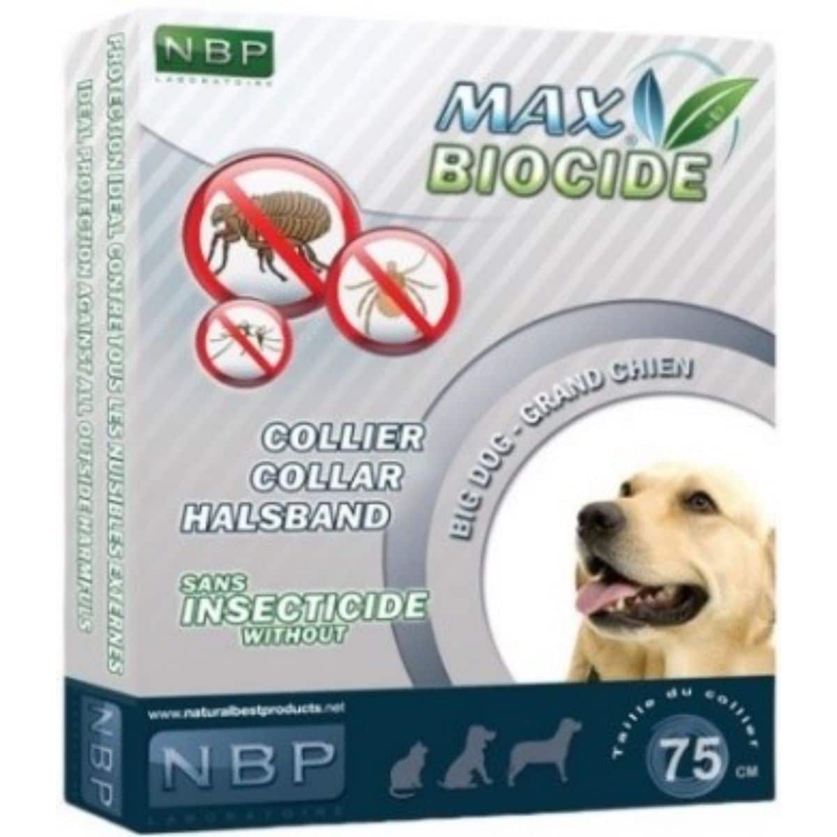 Φωτογραφία προϊόντος: Max Biocide Αντιπαρασιτικό Περιλαίμιο Σκύλου 75cm
