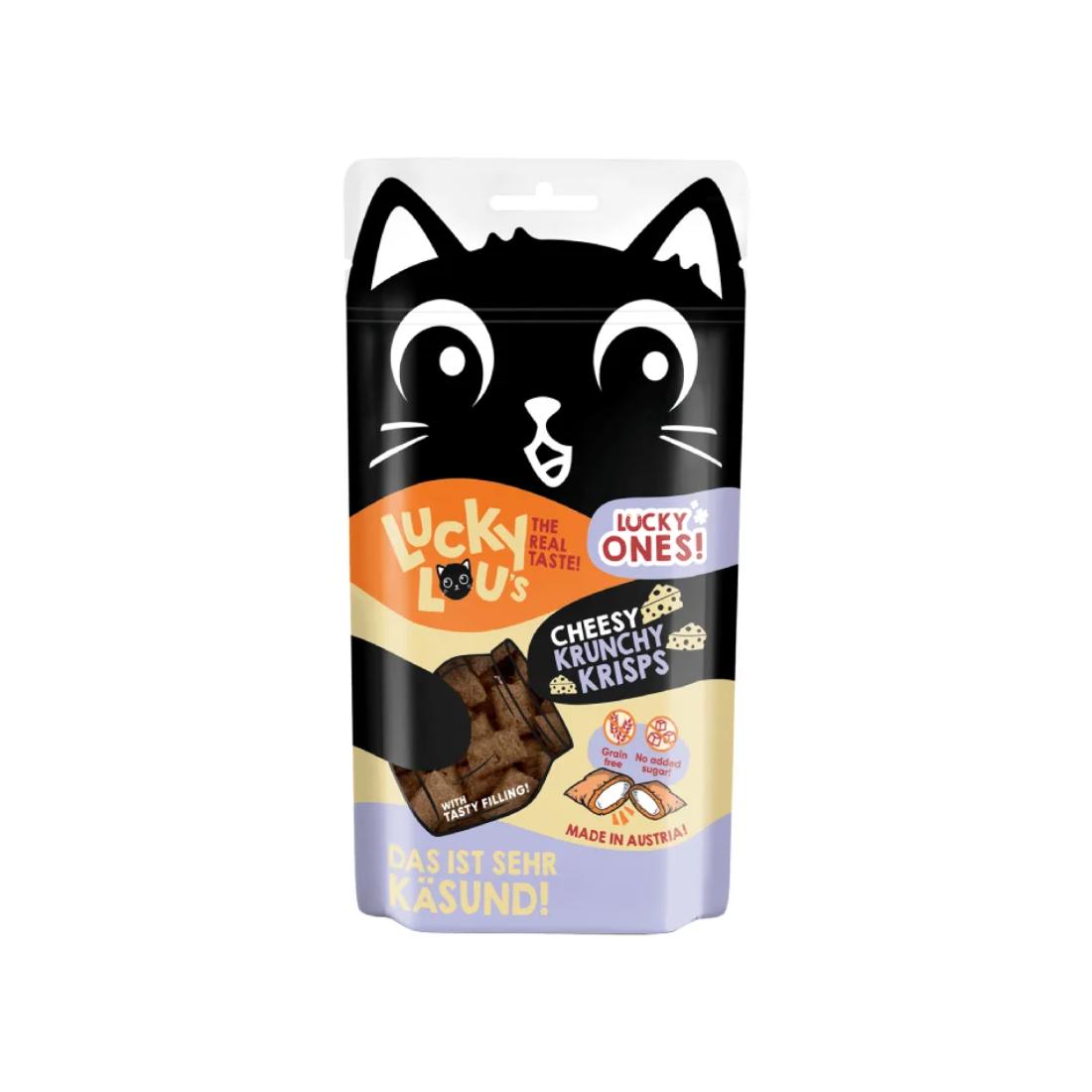 Φωτογραφία προϊόντος: Lucky Lou Lucky Ones Krunchy Krisps Κοτόπουλο & Τυρί 60gr