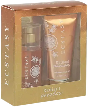 Φωτογραφία προϊόντος: Ecstasy Mini Gift Set Radiant Paradox Body Cream 90ml + Body Mist 90ml