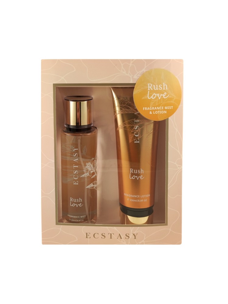Φωτογραφία προϊόντος: Ecstasy Gift Set Rush Love Body Cream 236ml +amp; Body Mist 250ml