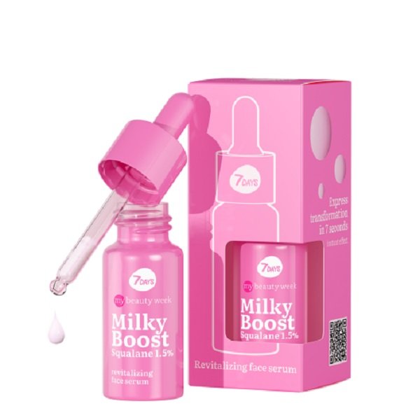 Φωτογραφία προϊόντος: 7DAYS Milky Boost Revitalizing Face Serum με Σκουαλάνιο 20ml