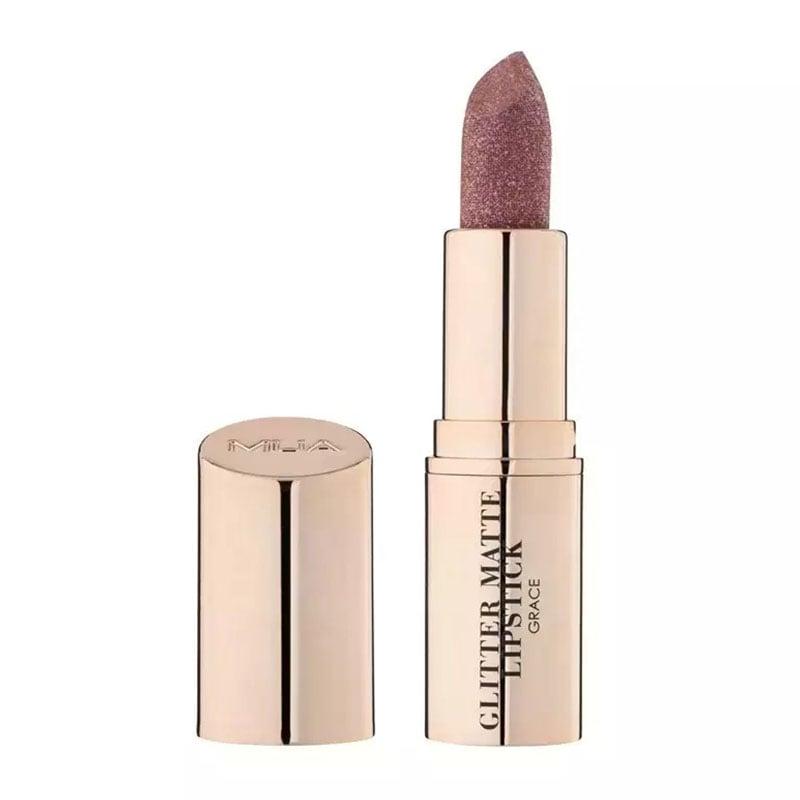 Φωτογραφία προϊόντος: MUA MAKEUP ACADEMY MUA Marble Glitter Matte Lipstick Grace 3g