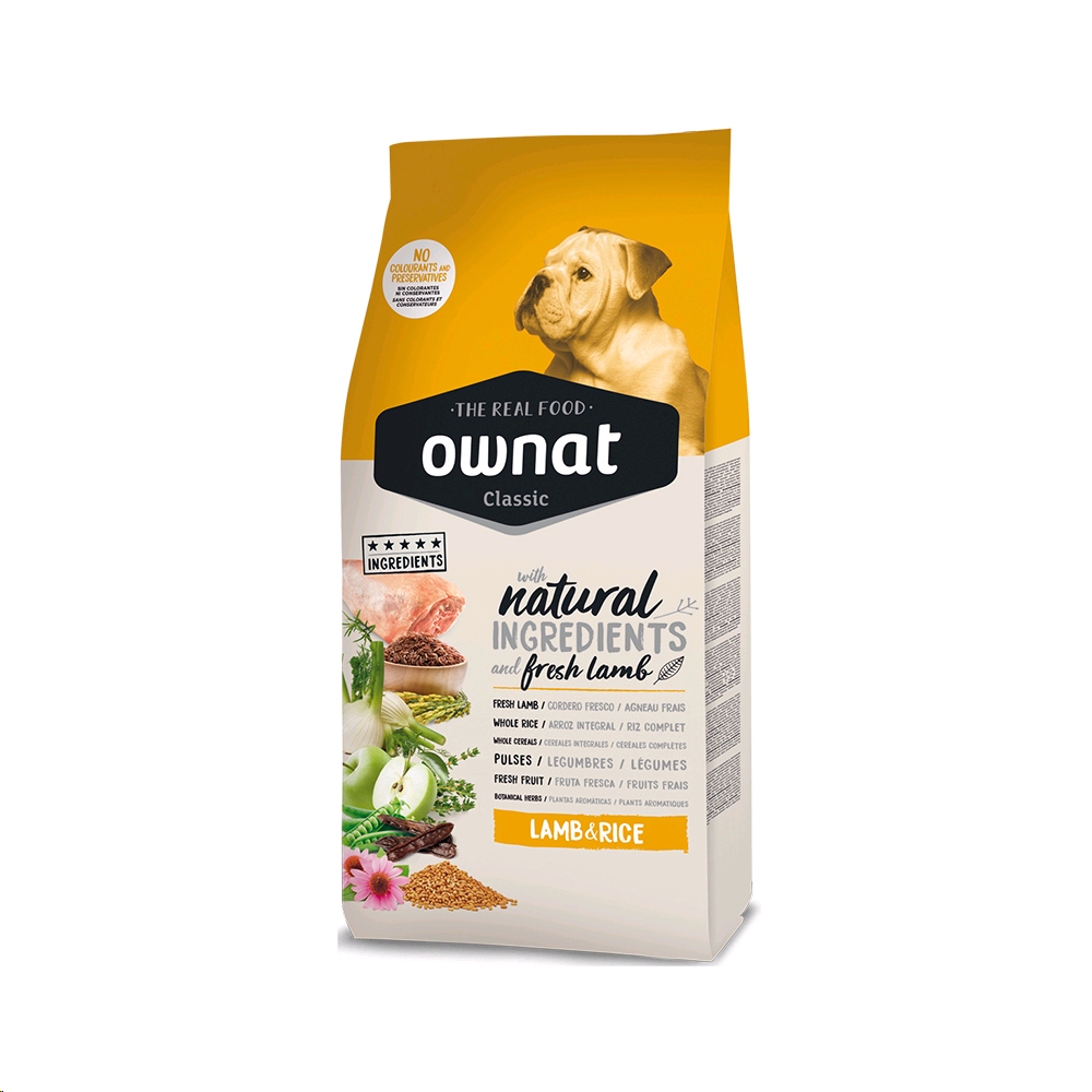 Φωτογραφία προϊόντος: Ownat Classic Lamb & Rice 20kgr