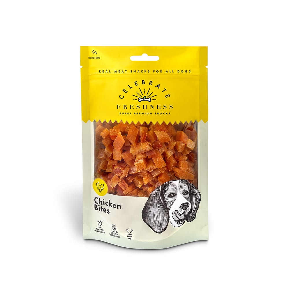 Φωτογραφία προϊόντος: Celebrate Freshness CELEBRATE GRAIN FREE CHICKEN BITES 100GR ..