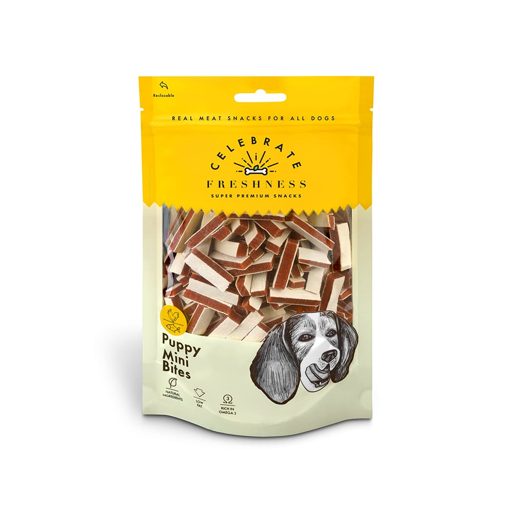 Φωτογραφία προϊόντος: Celebrate Freshness CELEBRATE PUPPY MINI BITES 100GR ..