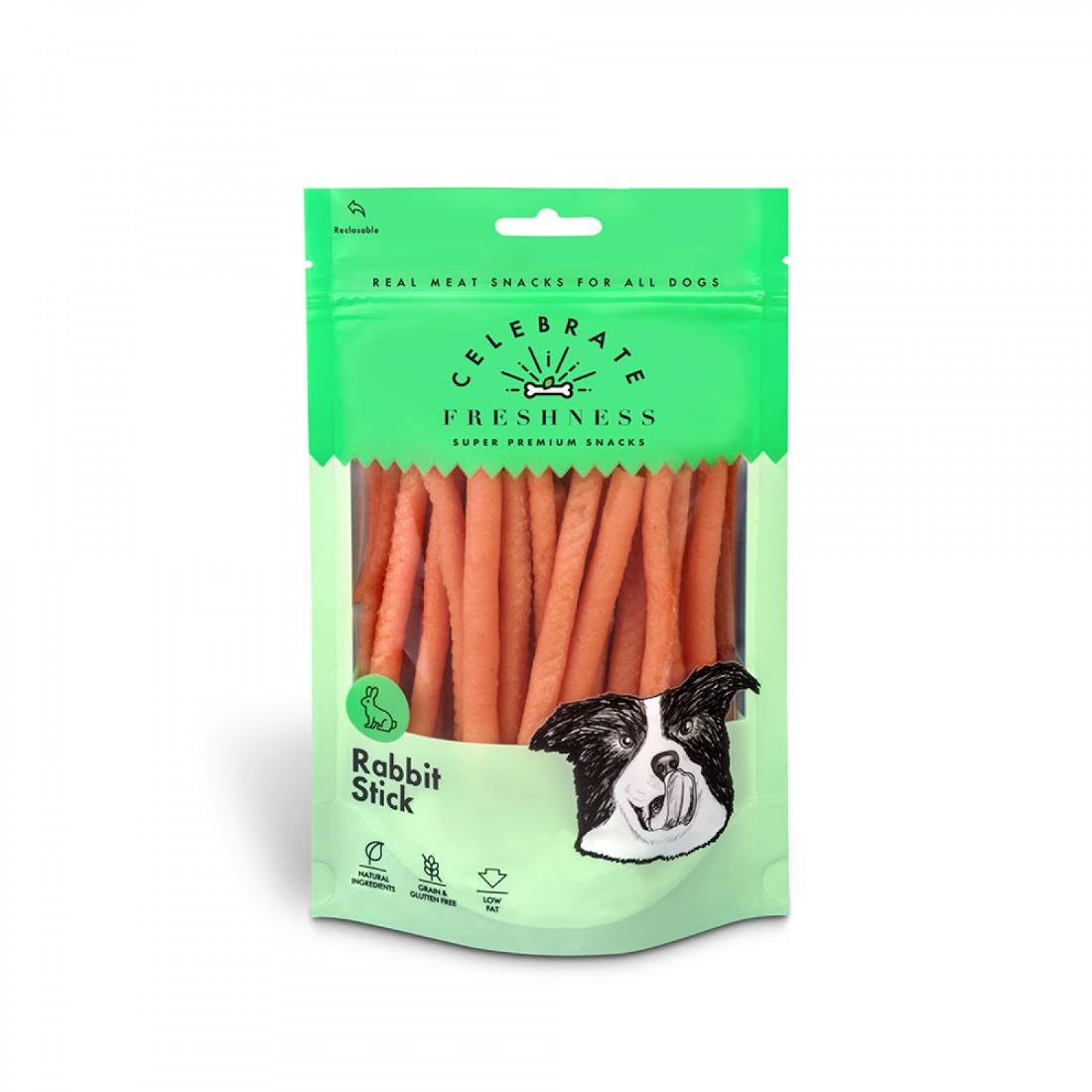 Φωτογραφία προϊόντος: Celebrate Freshness CELEBRATE GRAIN FREE RABBITS STICKS 100GR ..