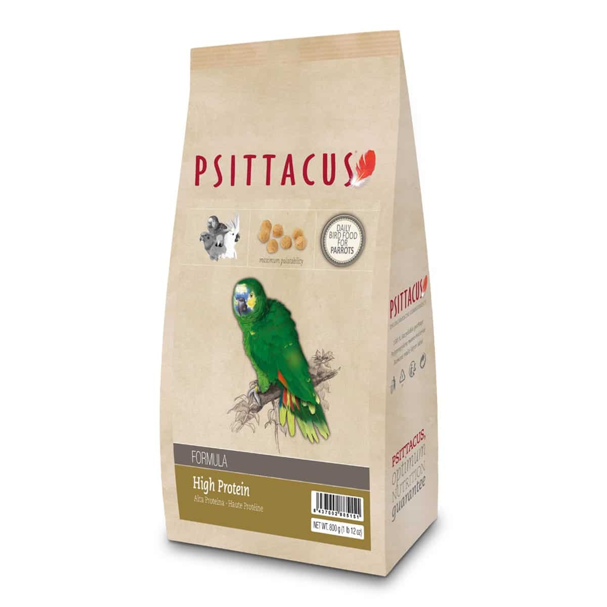 Φωτογραφία προϊόντος: PSITTACUS PARROT PELLET MAINT.HIGH PROTEIN FORMULA 800GR