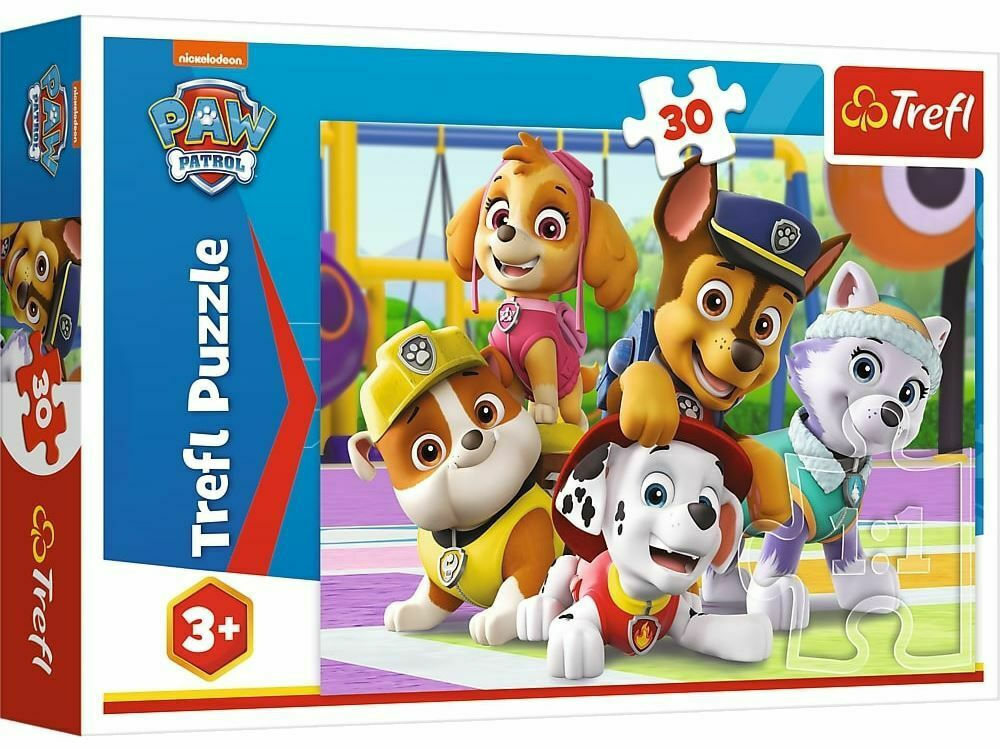 Φωτογραφία προϊόντος: GIM TREFL PUZZLE 30PCS PAW PATROL ON TIME