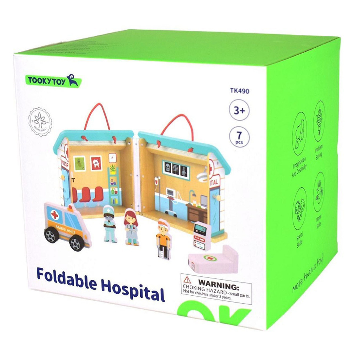 Φωτογραφία προϊόντος: 4M TOOKY TOYS ΞΥΛINO ΒΑΛΙΤΣΑΚΙ ΝΟΣΟΚΟΜΕΙΟ