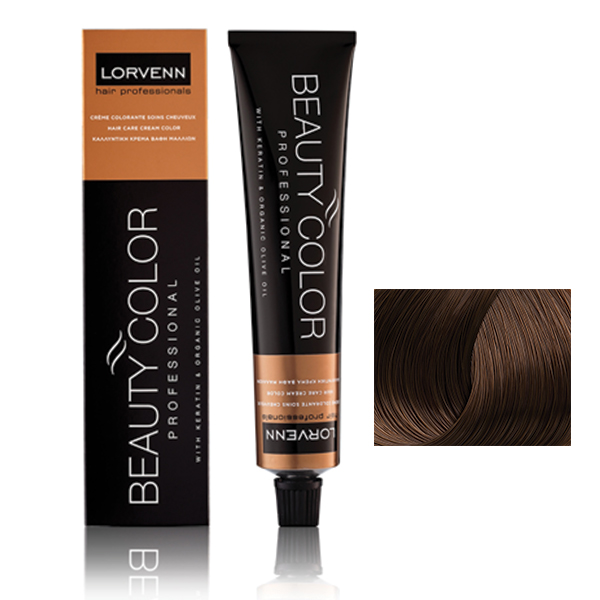 Φωτογραφία προϊόντος: LORVENN Beauty Color 70ml | Απόχρωση 6.71 Ξανθό Σκούρο Καφέ Σαντρέ