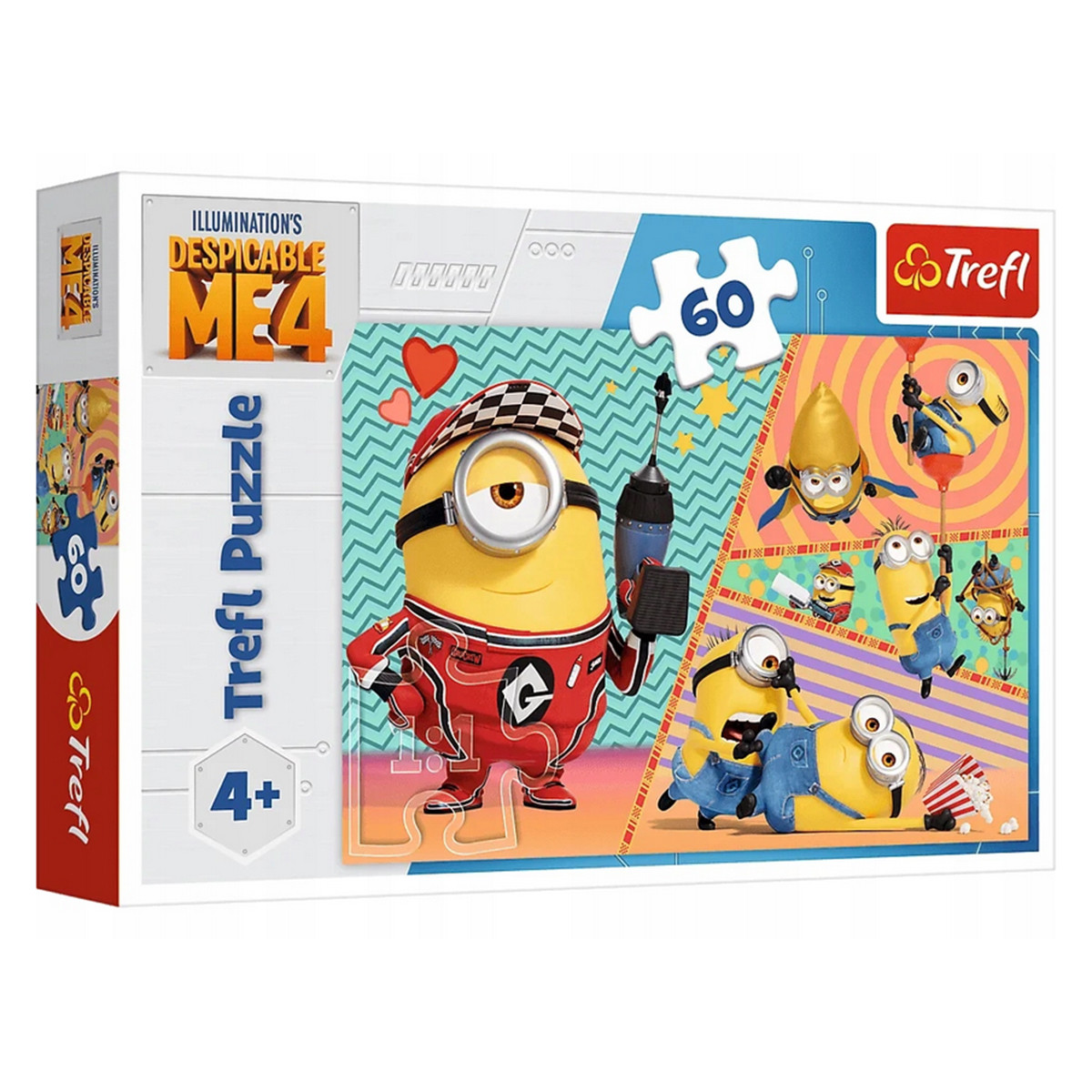 Φωτογραφία προϊόντος: GIM TREFL PUZZLE 60PCS UNIVERSAL DESPICABLE ME 4