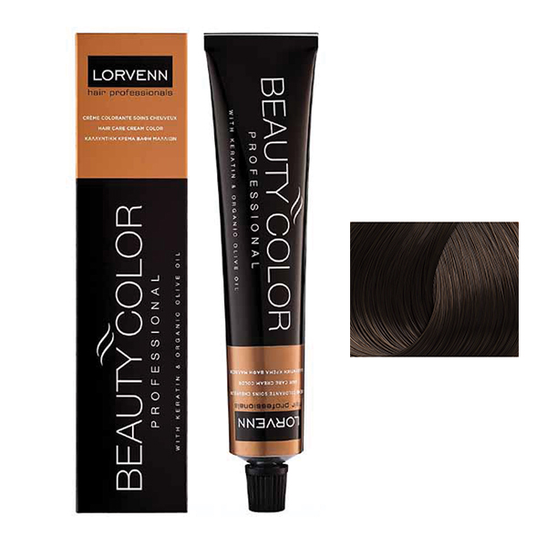 Φωτογραφία προϊόντος: Lorvenn Beauty Color 70ml | Απόχρωση 5.07 Φυσικό Καστανό Ανοιχτό Καφέ