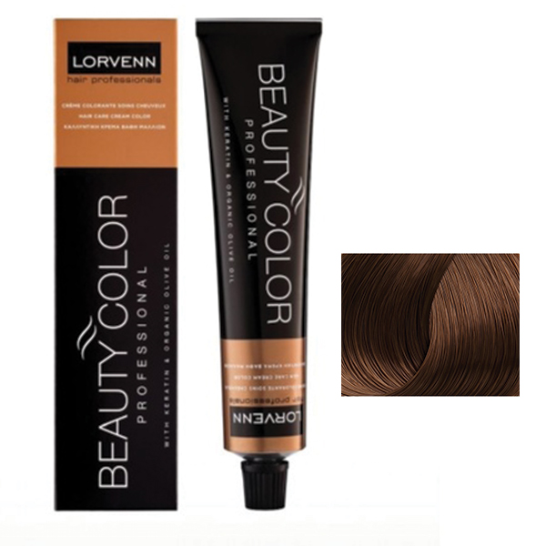 Φωτογραφία προϊόντος: Lorvenn Beauty Color 70ml (Απόχρωση 6.74 Ξανθό Σκούρο Καφέ Χάλκινο)