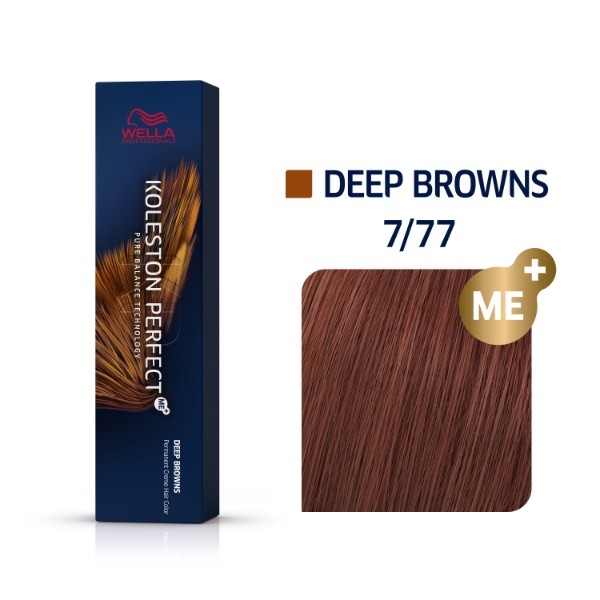 Φωτογραφία προϊόντος: Wella Professionals Koleston Perfect ME+ Deep Browns 7/77 Ξανθό Καφέ Έντονο 60ml