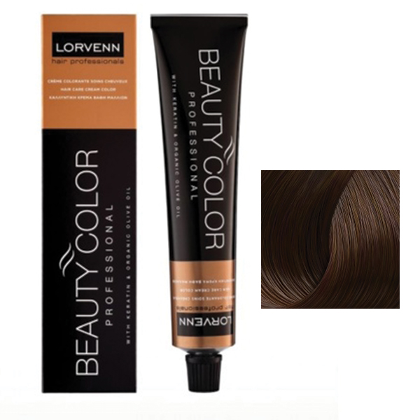 Φωτογραφία προϊόντος: Lorvenn Beauty Color 70ml | Απόχρωση 6.77 Ξανθό Σκούρο Καφέ Βαθύ