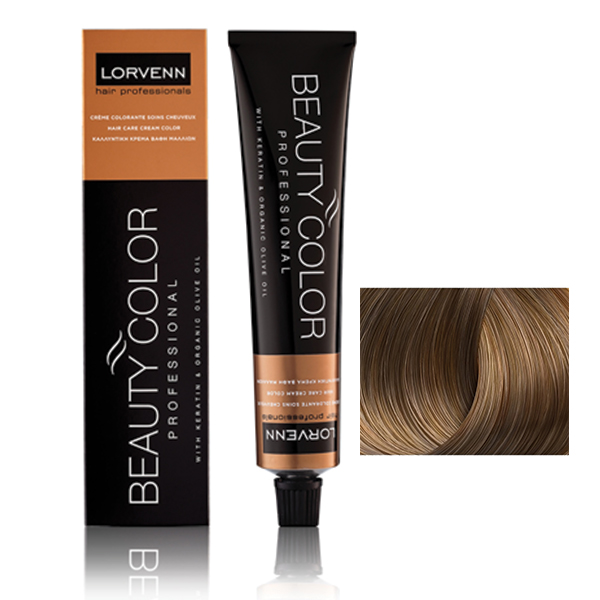 Φωτογραφία προϊόντος: Lorvenn Beauty Color 70ml | Απόχρωση 8.71 Ανοιχτό Ξανθό Καφέ
