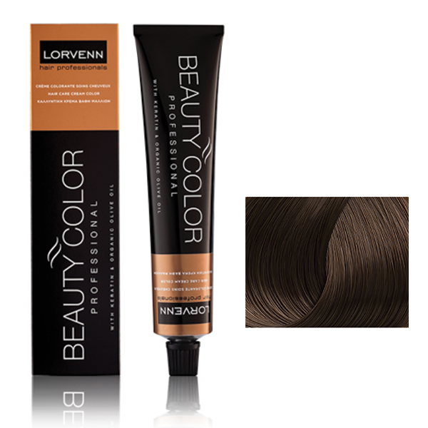 Φωτογραφία προϊόντος: Lorvenn Beauty Color 70ml | Απόχρωση 6.07 Σκούρο Ξανθό Καφέ