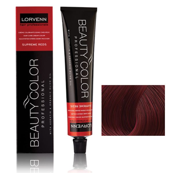 Φωτογραφία προϊόντος: Lorvenn Beauty Color Supreme Reds 70ml | Απόχρωση 7.22 Ξανθό Πολύ Έντονο