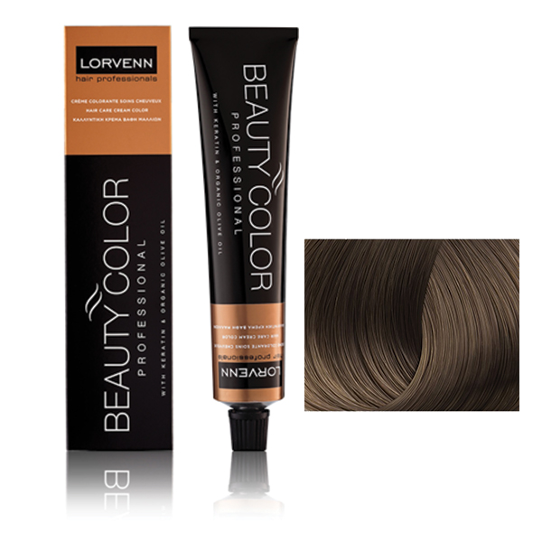 Φωτογραφία προϊόντος: Lorvenn Beauty Color 70ml, Απόχρωση 8.1 Ξανθό Ανοιχτό Σαντρέ