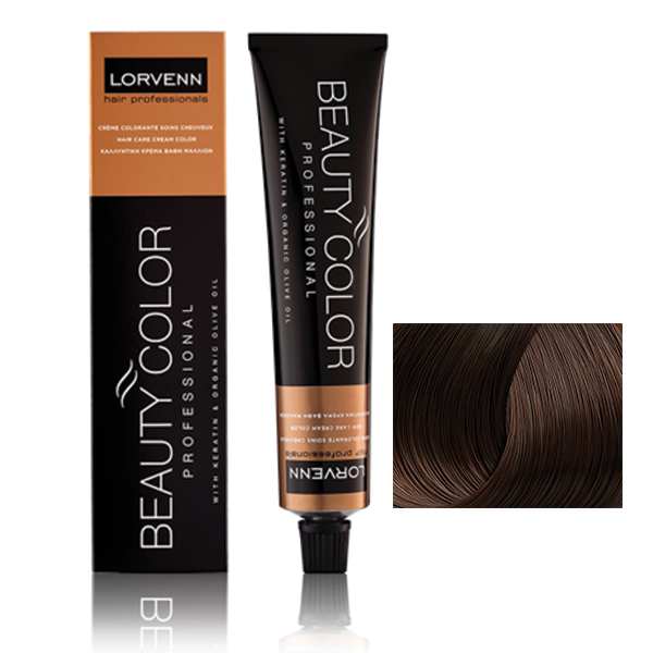 Φωτογραφία προϊόντος: Lorvenn Beauty Color 70ml – Απόχρωση 5.71 Καστανό Ανοιχτό Καφέ Σαντρέ