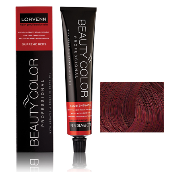 Φωτογραφία προϊόντος: Lorvenn Beauty Color Supreme Reds 70ml | 6.62 Ξανθό Σκούρο Κόκκινο Ρουμπινί