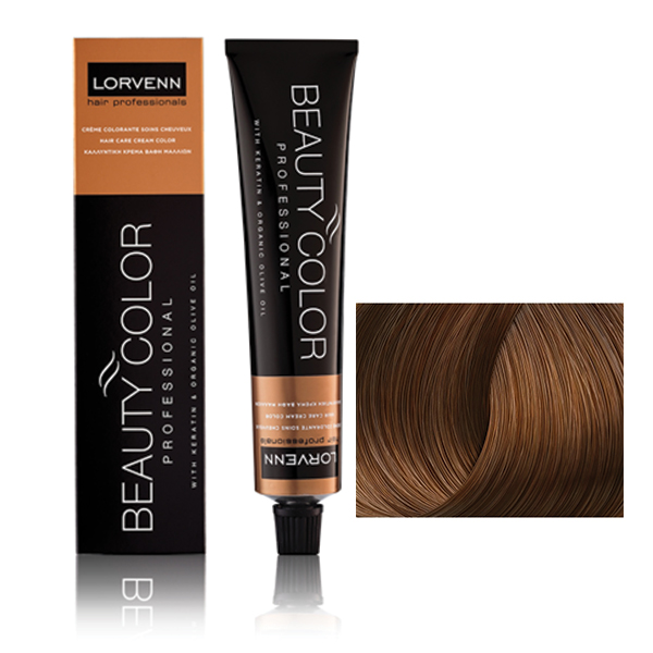 Φωτογραφία προϊόντος: Lorvenn Beauty Color 70ml | Απόχρωση 7.74 Ξανθό Καφέ Χάλκινο