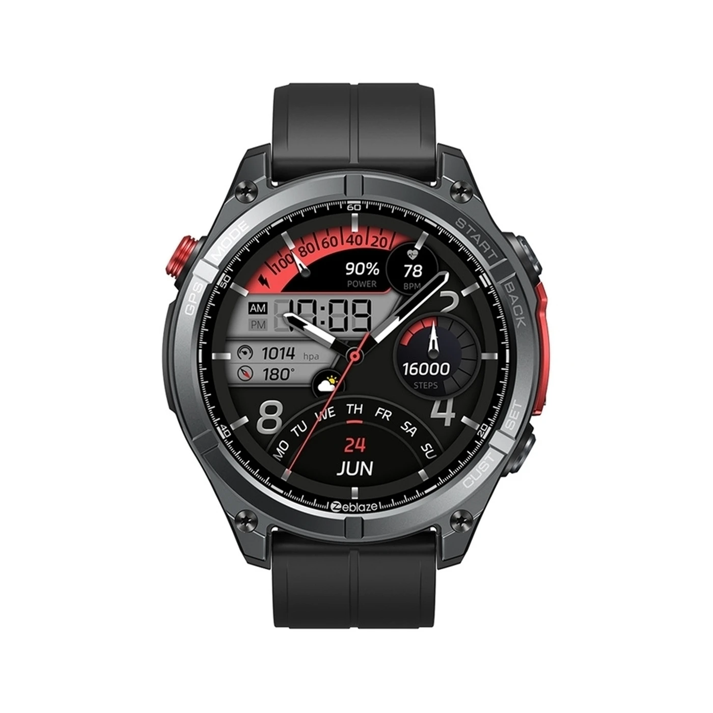 Φωτογραφία προϊόντος: Zeblaze Stratos 4 Smartwatch - Μαύρο