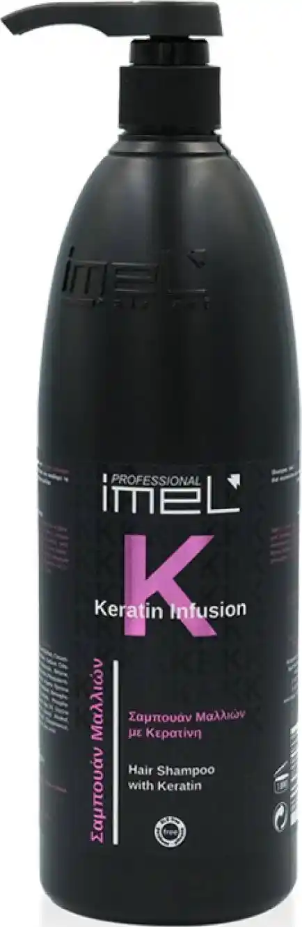 Φωτογραφία προϊόντος: Imel Professional Σαμπουάν Μαλλιών με Κερατίνη Imel Keratin Infusion 1000ml