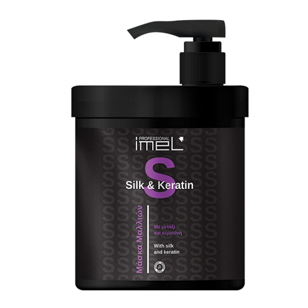 Φωτογραφία προϊόντος: Imel Professional Μάσκα Μαλλιών Imel Silk & Keratin 1000ml