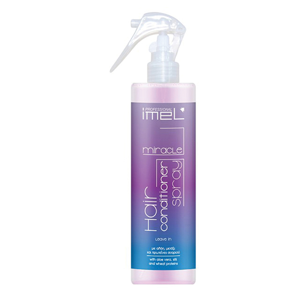 Φωτογραφία προϊόντος: Imel Professional Μαλακτική Imel Soft & Silky Conditioner Hair Spray The Miracle 300ml