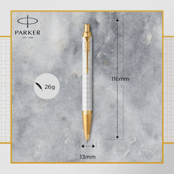 Φωτογραφία προϊόντος: Parker IM Premium Pearl White GT Στυλό