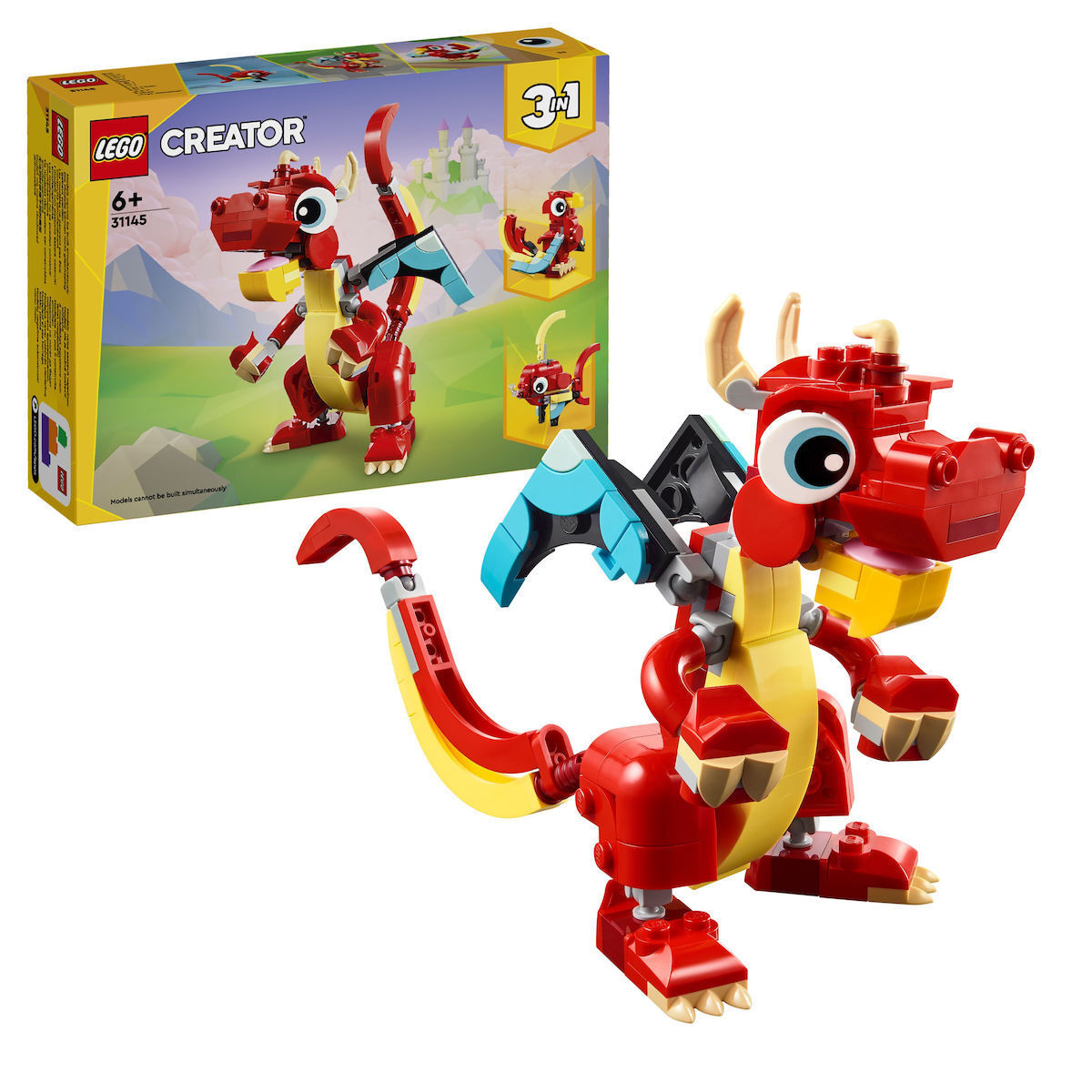 Φωτογραφία προϊόντος: 31145-Lego Creator Red Dragon για 6+ ετών