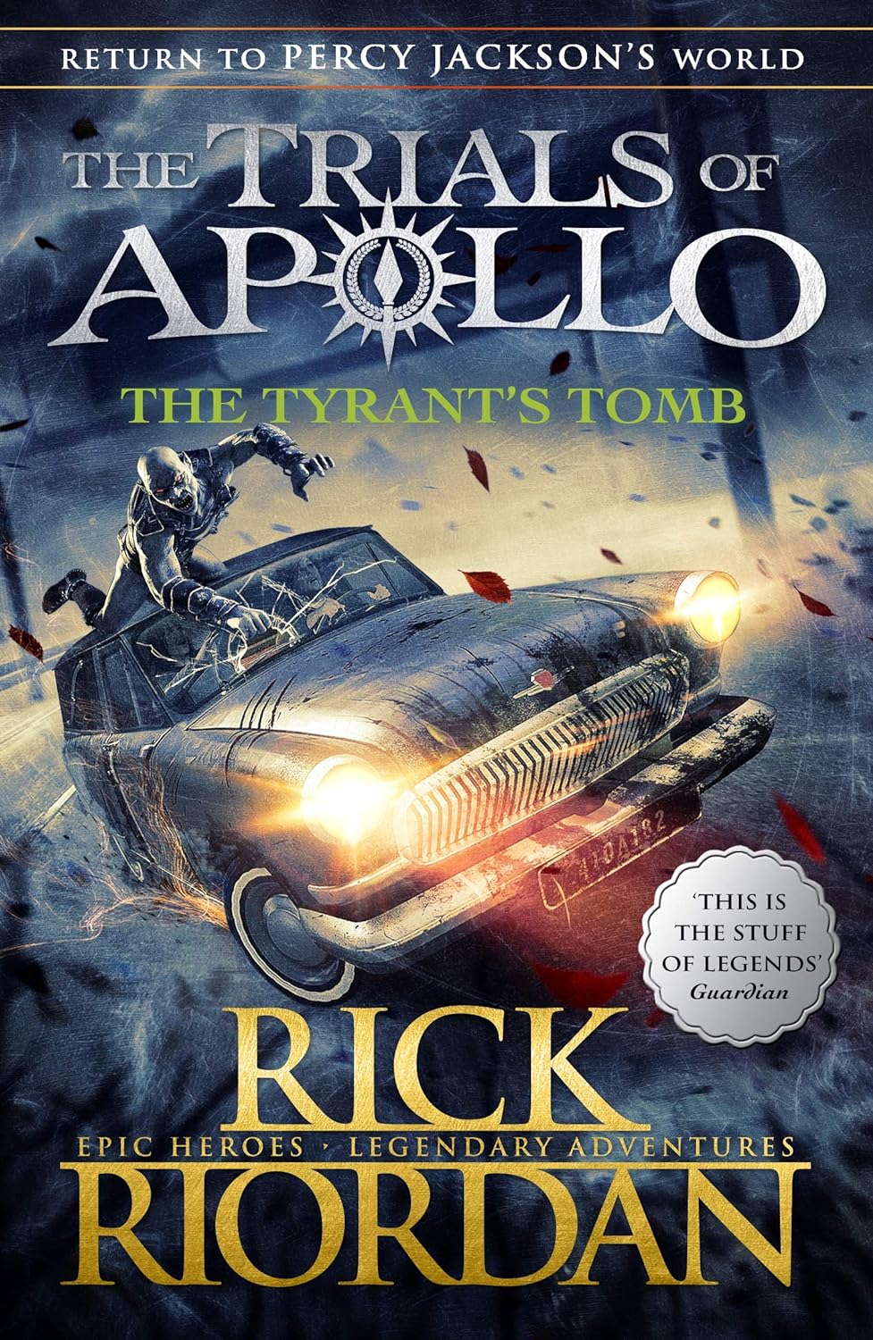 Φωτογραφία προϊόντος: PUFFIN BOOKS THE TRIALS OF APOLLO 4: THE TYRANT S TOMB PB