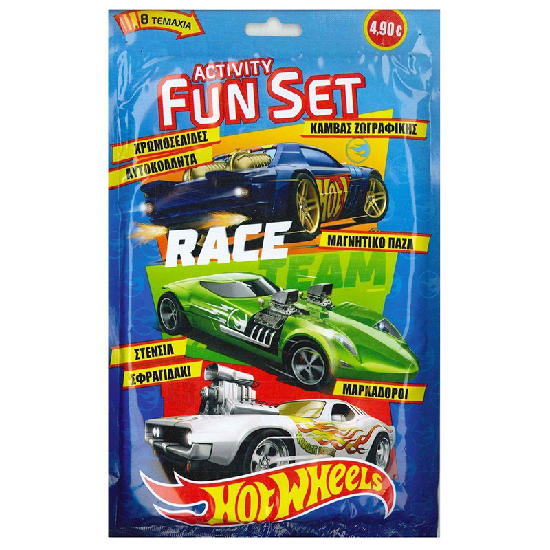 Φωτογραφία προϊόντος: ΧΑΡΤΙΝΗ ΠΟΛΗ HOT WHEELS. ACTIVITY FUN SET