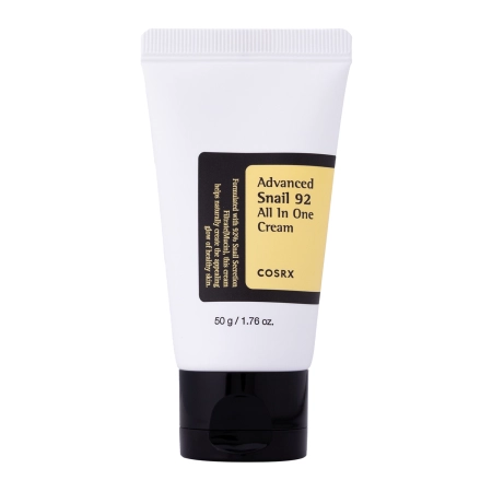 Φωτογραφία προϊόντος: ΟΕΜ COSRX Advanced Snail 92 All in One Cream Κρέμα Προσώπου για Αντιγήρανση + Ανάπλαση με Έκκριμα Σαλιγκαριού 50gr