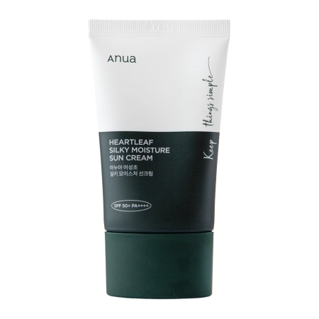 Φωτογραφία προϊόντος: ΟΕΜ ANUA Heartleaf Silky Moisture Sun Cream SPF50+/PA++++ 50 ml