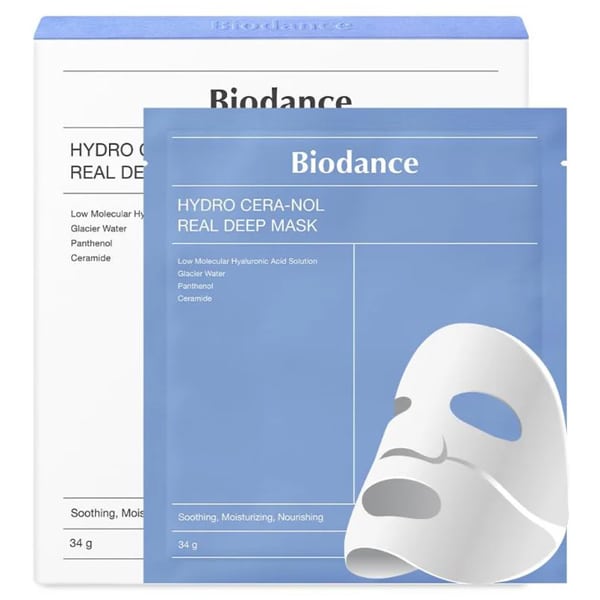 Φωτογραφία προϊόντος: ΟΕΜ Biodance Hydro Cera-nol Real Deep Μάσκα Προσώπου για Ενυδάτωση 4τμχ/34gr