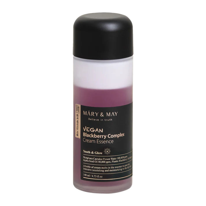 Φωτογραφία προϊόντος: ΟΕΜ MARY+MAY Blackberry Complex Cream Essence Προσώπου για Ενυδάτωση + Καταπράυνση 140ml