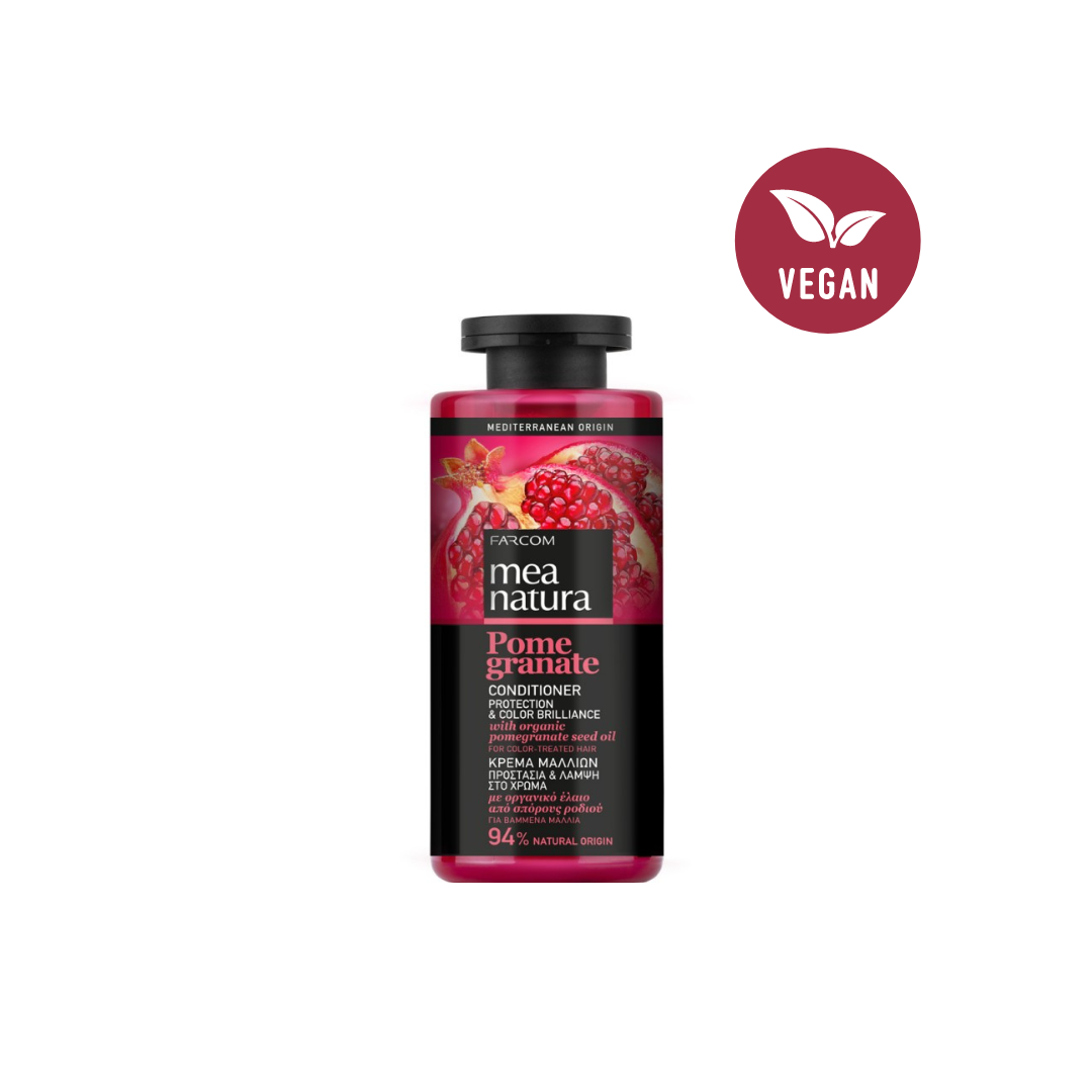 Φωτογραφία προϊόντος: ΟΕΜ Mea Natura Pomegranate Κρέμα Μαλλιών Προστασία + Λάμψη στο Χρώμα 300ml