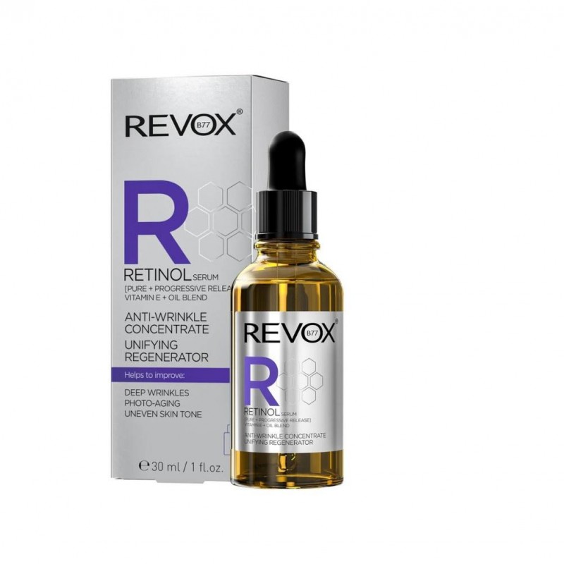 Φωτογραφία προϊόντος: REVOX B77 RETINOL Serum Anti-Wrinkle Unifying Regenerator 30ml
