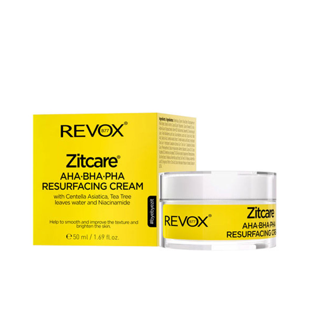 Φωτογραφία προϊόντος: REVOX B77 Zitcare® AHA BHA PHA Resurfacing Cream 50ml