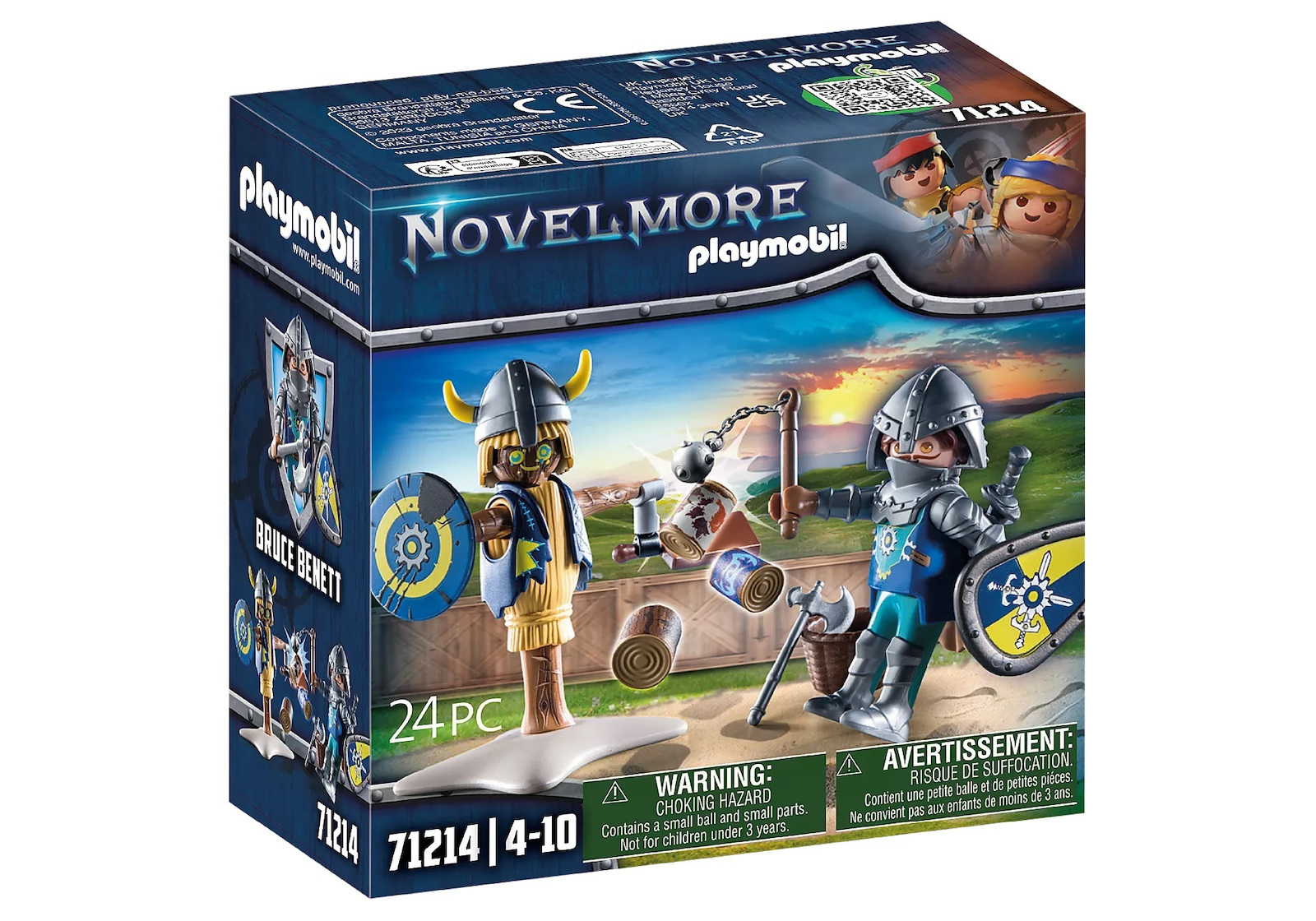 Φωτογραφία προϊόντος: Playmobil Novelmore Ιππότης +amp; Σκιάχτρο Εκπαίδευσης