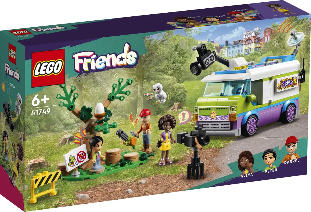 Φωτογραφία προϊόντος: 41749 LEGO Friends Newsroom Van