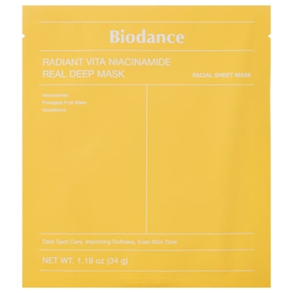Φωτογραφία προϊόντος: Biodance Radical Youth Niacinamide Real Deep Mask Μάσκα Προσώπου με Νιασιναμίδη 34g