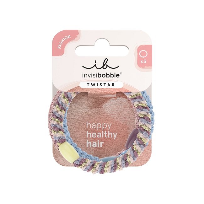 Φωτογραφία προϊόντος: Invisibobble Twistar Lavender Braids Παιδικό Λαστιχάκι Με Πλεξίδες 3τμχ