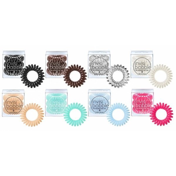 Φωτογραφία προϊόντος: Invisibobble Original Crystal Clear Original Spiral Λαστιχάκι Διάφανο Χωρίς Σημάδια 3τμχ