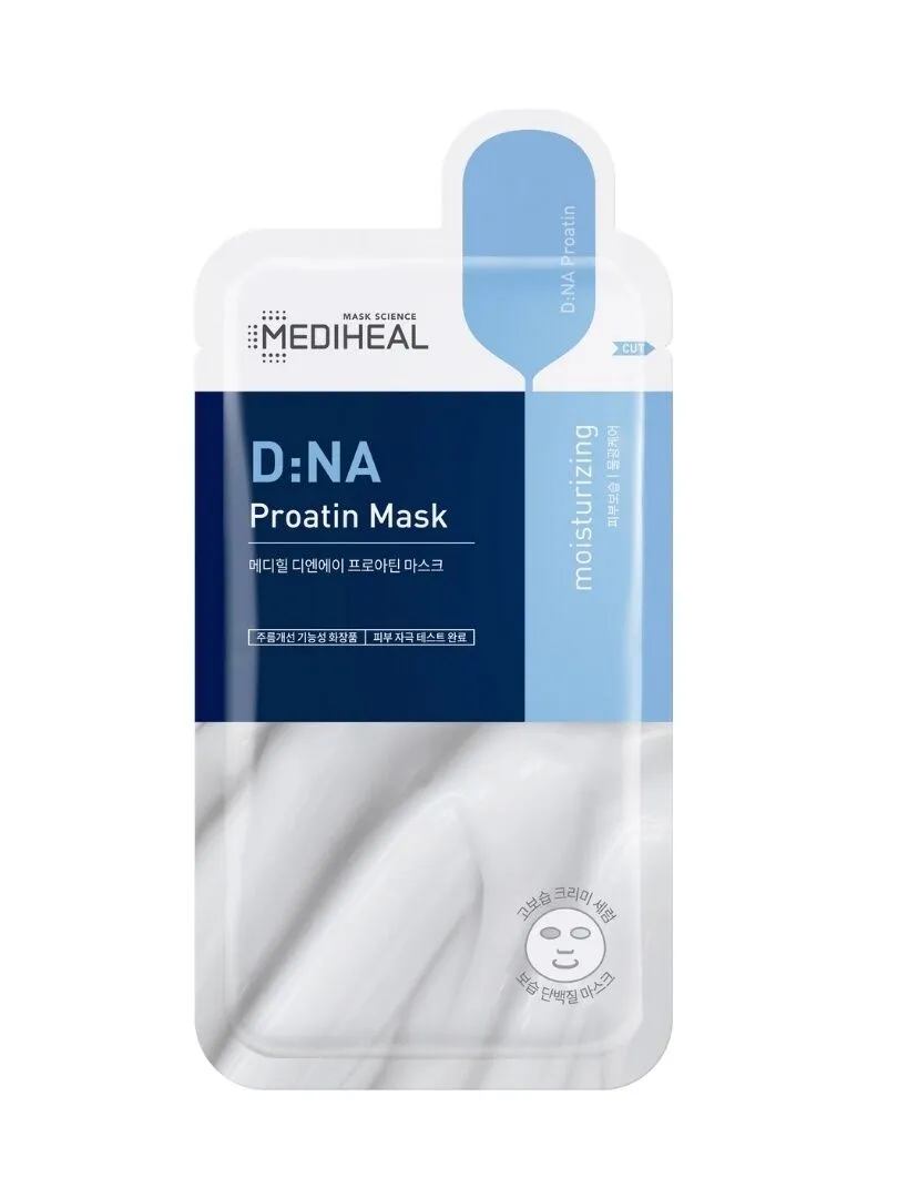 Φωτογραφία προϊόντος: Mediheal Μάσκα με 19 Αμινοξέα για Λεπτές Γραμμές & Ρυτίδες D.NA Proatin Mask 25ml