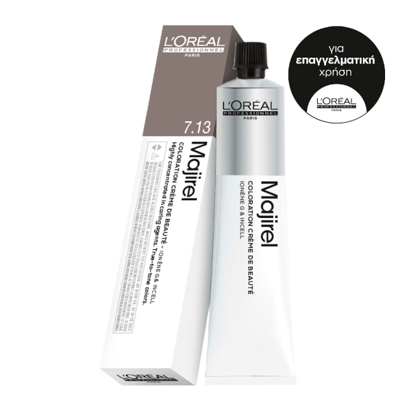 Φωτογραφία προϊόντος: L'Oreal Professionnel Βαφή Μαλλιών Μόνιμη Majirel Absolu 50ml - 7.13 Ξανθό Σαντρέ Ντορέ